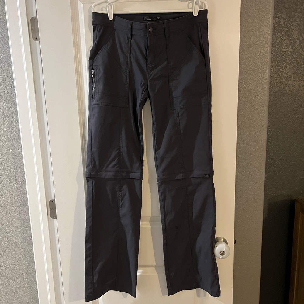 Prana zip off hiking pants size 10 tall